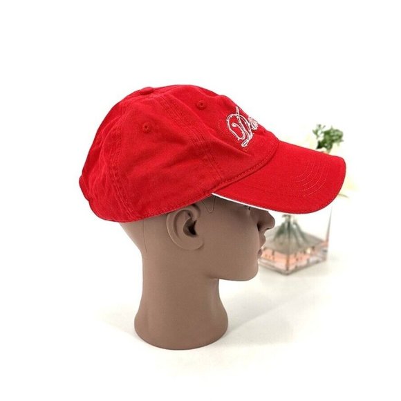 Chase Authentics Budweiser  Dale Jr. 8 Red Bling Womens Cap NASCAR Hat - Picture 3 of 9